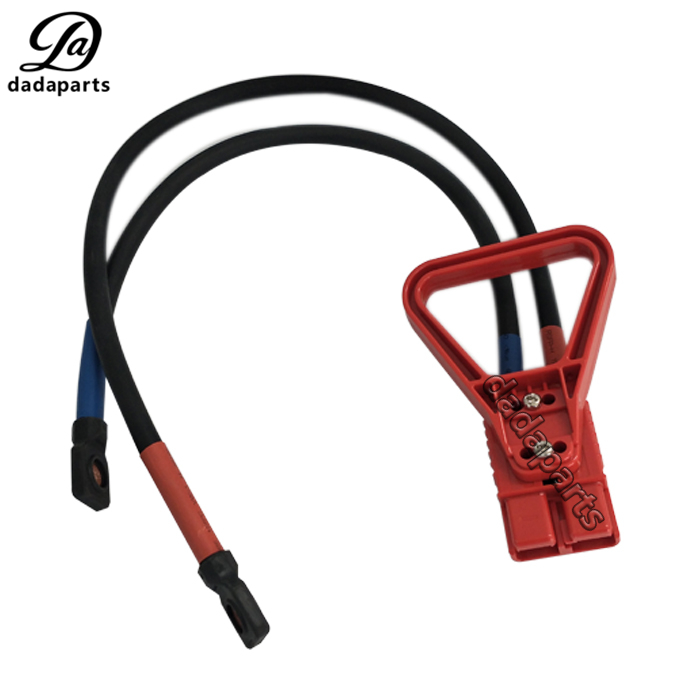 Forklift Battery Connector Assembly Battery Cable Set Rema 80a 160a 320a Used For Hangcha Noblelift Xilin Baoli Linde Forklfit Zapi Controller Curtis Controller Electromagneticbrake Accelerator Pedal Electronic Throttle